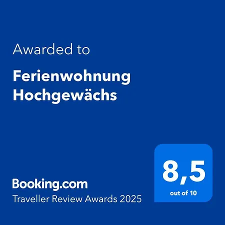 Hochgewaechs 아파트 *